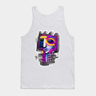 ABSTRACT FACES Tank Top